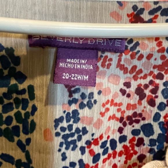 Summer ready multi color cover up. - Picture 3 of 3